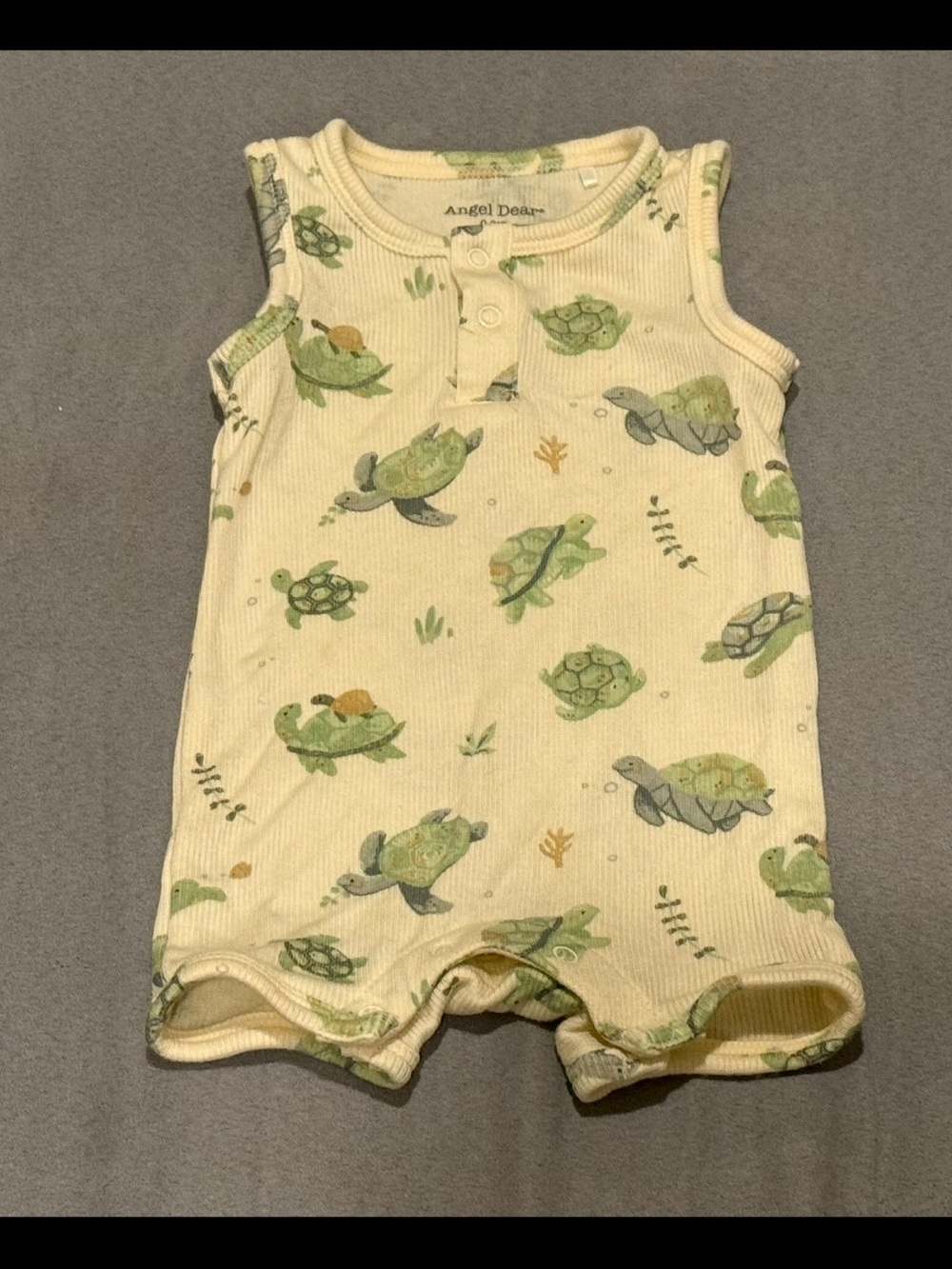 Angel dear turtle romper